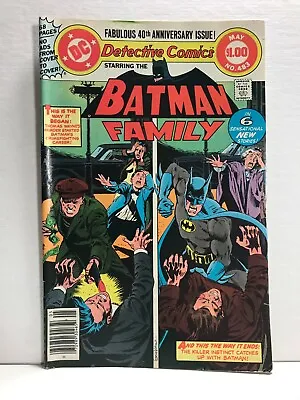 Buy PRIMO:  DETECTIVE #483 BATGIRL Robin VF High Grade BATMAN 1979 DC Comics K3 • 13.94£