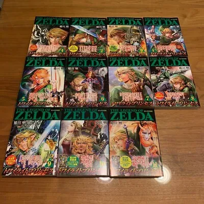 Buy The Legend Of Zelda Twilight Princess Vol.1-11 Complete Set Comics Manga Japan • 48.15£