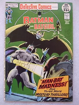 Buy Detective Comics  #416  Featuring Man-Bat.  Neil Adams Cover Artwork. • 19.99£