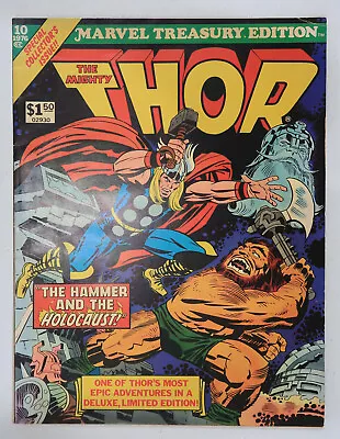 Buy Marvel Treasury Edition #10 (1976) The Mighty Thor, FN 6.0 Stan Lee, Jack Kirby • 19.41£