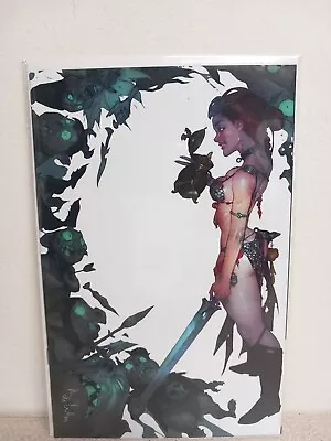 Buy UNBREAKABLE RED SONJA #4 CALDWELL Virgin Connecting Valentines Day Variant 🔥🔥 • 5£