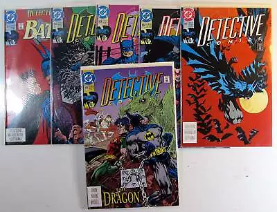 Buy Batman Detective Lot 6 #650, 651, 652, 653, 654, 655 DC (1992) 1st Series Comics • 18.63£
