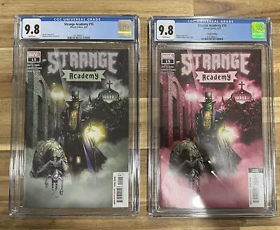 Buy 2022 Marvel Strange Academy #15 CGC Graded 9.8 1st And 2nd Print! Comic Book • 46.68£