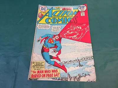 Buy March 1974 DC Comics: Action Comics #433 *Superman - Man Buried On Page 64! • 5.43£