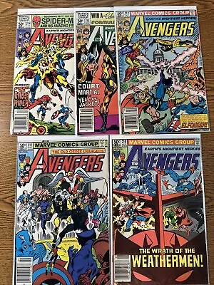 Buy The Avengers #210 211 212 213 214 Lot Run Set Marvel Comics Bronze Age 1st Print • 15.52£