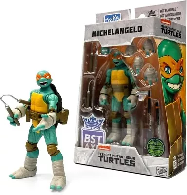 Buy Teenage Mutant Ninja Turtles BST AXN Michelangelo 5  Action Figure (IDW Comics) • 23.99£