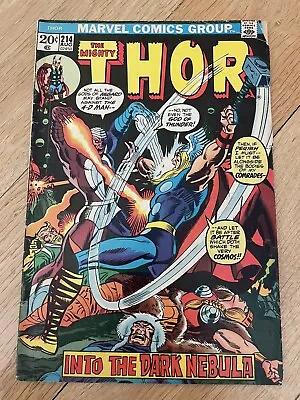 Buy Thor #214 G-VG, Marvel (1973) • 5£