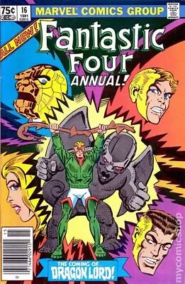 Buy Fantastic Four Annual #16 VG 1981 Stock Image Low Grade • 2.33£