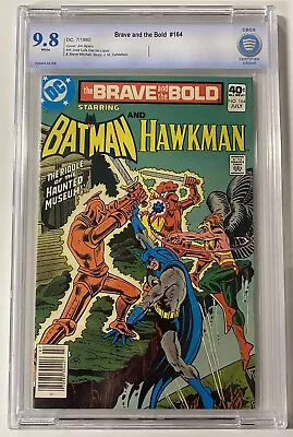 Buy Brave And The Bold #164 CBCS 9.8 Not Cgc Newsstand Batman Hawkman DC Comics 1980 • 62.13£