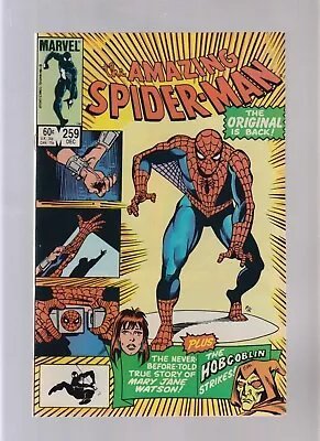 Buy Amazing Spiderman #259 - MJ/Hobgoblin! (8.5) 1984 • 10.89£