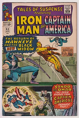 Buy M5413: Tales Of Suspense #64, Vol 1, Fine Condition • 97.07£