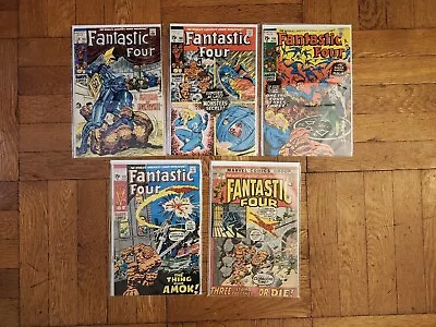 Buy Fantastic Four Silver To Bronze Age Lot Of 5 (93, 106, 110, 111, 119) • 38.82£