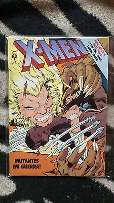 Buy Uncanny X-men 213 Cover Sabretooth  Foreign Key Brazil Edition Portuguese • 14.76£