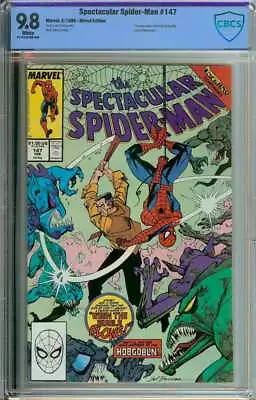 Buy Spectacular Spider-man #147 Cbcs 9.8 White Pages // 1st App Demonic Hobgoblin • 93.19£