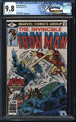 Buy Marvel Comics Iron Man 124 7/79 FANTAST CGC 9.8 White Pages • 119.60£