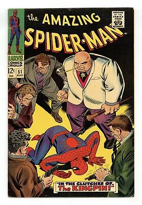 Buy Amazing Spider-Man #51 VG+ 4.5 1967 • 130.62£