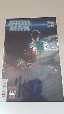 Buy Iron Man # 12 Rhazzah Miles Morales Variant Edition  - Marvel Comics  • 6.95£