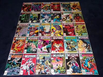 Buy Wolverine 1 - 189 Lot 167 Marvel Comics 1988 Deadpool 88 75 X-men Missing 8 10 • 622.39£
