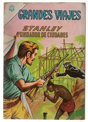 Buy GRANDES VIAJES #18 Stanley Fundador De Ciudades, Novaro Mexican Comic 1964 • 3.11£