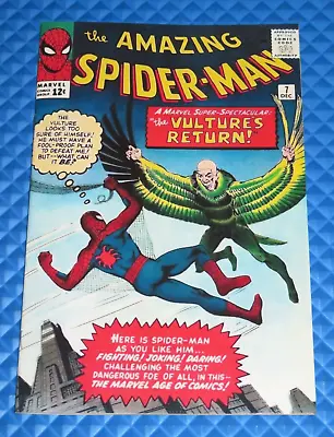 Buy Amazing Spider-Man #7 Facsimile Cover Marvel Reprint Newsprint Int 2nd Vulture • 28£