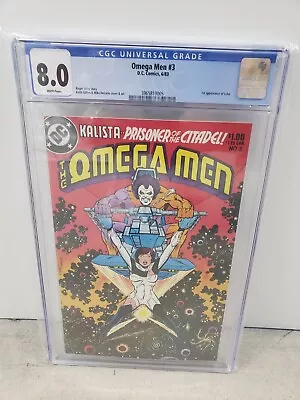 Buy The Omega Men #3 CGC 8.0 White Pages (1st App Of Lobo!!)  🔥 🔑  • 91.80£
