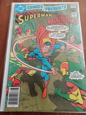 Buy DC Comics Presents #12 Superman & Mister Miracle Bronze Age Aug 1979 (FN+) • 3£