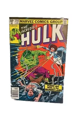 Buy Incredible Hulk 256 (1981) 1st App. Sabra MOVIE COMING! NEWSSTAND! VF+? HOT KEY • 32.62£