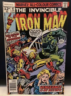 Buy INVINCIBLE IRON MAN #97 Comic Marvel Comics Bronze Age • 5.85£