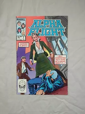 Buy Marvel Comics Alpha Flight #7 (1984)! • 3.89£