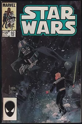 Buy Marvel Comics STAR WARS #92 Sienkiewicz Cover 1985 VF! • 11.67£