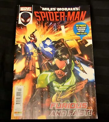 Buy Marvel Comic Miles Morales Spider-man UK Panini Issue 13 June 20th 2024 Blood! • 7£