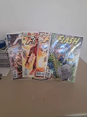 Buy DC~The Flash Comic Lot~4 Books~2005-2015~VF-NM~FMV $12~1st Appearances~🔑 • 3.84£