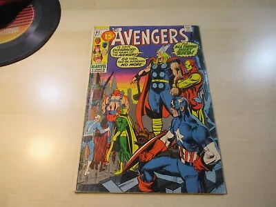 Buy Avengers #92 Marvel Bronze Last 15 Cent Issue Classic Neal Adams Cover Mid Grade • 23.30£
