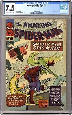 Buy Amazing Spider-Man #24 CGC 7.5 1965 2090456009 • 298.99£