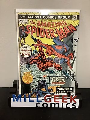 Buy Amazing Spider-Man #134 (1975) F- (5.5) 1st Tarantula, Marvel Value Stamp • 58.24£