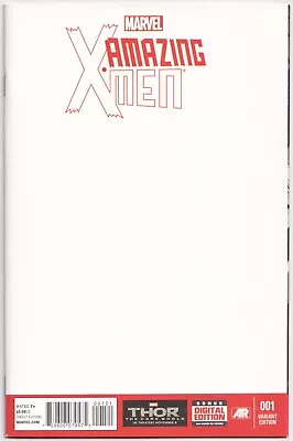 Buy Amazing X-men #1 Blank Sketch Variant 2014 9.6 9.8 Cgc It Marvel Comics • 7.95£