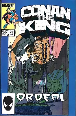 Buy Conan The King #23 (vf/nm) High Grade Copper Age Marvel, The Barbarian • 3.02£