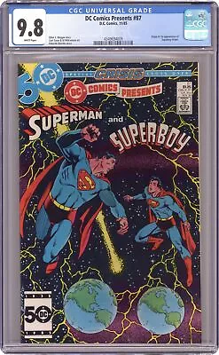 Buy DC Comics Presents #87 CGC 9.8 1985 4349694009 • 139.79£