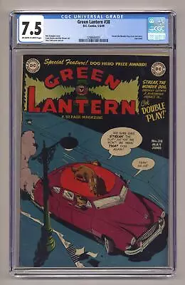 Buy Green Lantern #38 CGC 7.5 1949 1298660001 • 1,452.26£