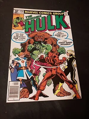 Buy Incredible Hulk 258 Very Fine - Nm Newsstand 1st Super Soldiers • 23.29£
