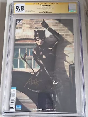Buy CGC 9.8 Catwoman #1 Variant Cover & Signed By Stanley Artgerm Lau • 9.99£