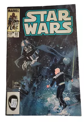Buy Star Wars Marvel Comics #92 2/1985 Bill Sienkiewicz & Cynthia Martin Artwork M22 • 10.08£