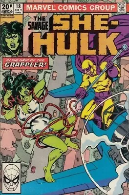 Buy She-Hulk (Vol 1) The Savage #  18 (VryFn Minus-) (VFN-) Price VARIANT AMERICAN • 8.98£