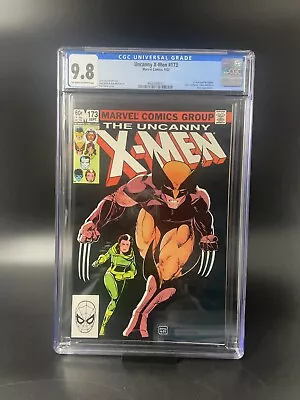 Buy Uncanny X-Men #173 CGC 9.8 Direct Wolverine Black Cover Rogue • 186.38£