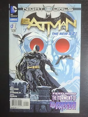 Buy Batman Annual 1 | NM- | Origin Of Mister Freeze. Night Of The Owls | DC 2012  • 7.76£