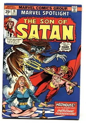 Buy Marvel Spotlight #18 1st Appearance Of Allatou. A Demon-Marvel- Son Of Satan ... • 17.33£