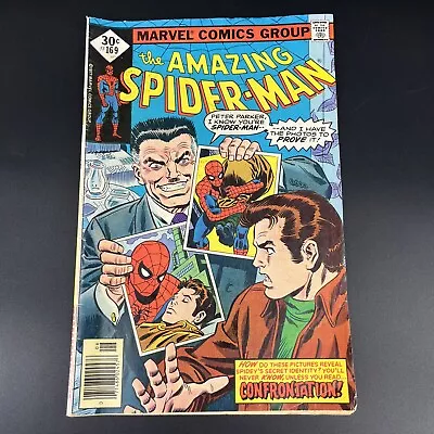 Buy Marvel Comics Group The Amazing Spider Man #169 Paper Comic Book • 6.98£