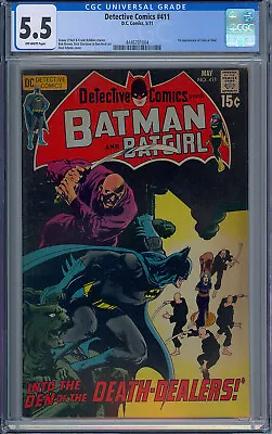 Buy Detective Comics #411 Cgc 5.5 Talia Al Ghul 1st Appearance • 291.23£