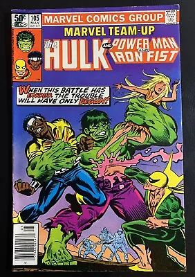 Buy Marvel Team-Up #105 The Hulk And Power Man And Iron Fist (1981) See Details • 2.72£