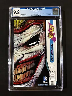 Buy Detective Comics #15 CGC 9.8 (2013) - Death Of The Family • 54.35£